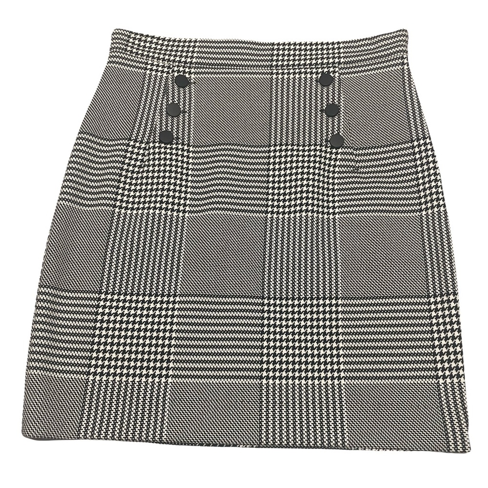 H&M Pencil Skirt Houndstooth Size 10
